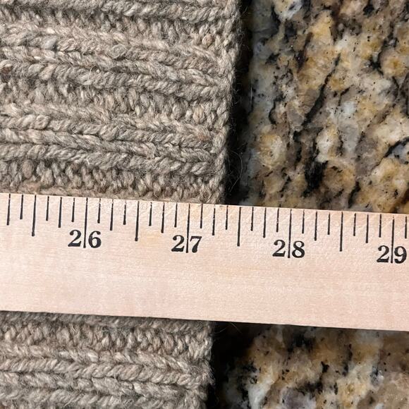 Vintage 90 Tommy Hilfiger Men XXL Knit Adult Beige Pullover Crewneck  Wool Blend - Picture 6 of 6